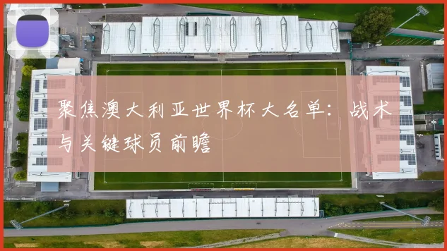 聚焦澳大利亚世界杯大名单：战术与关键球员前瞻
